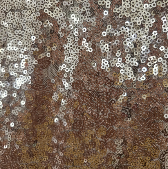 Lulus Gold Sequin Dress Size Large - Picture 5 of 8